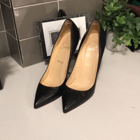 ❤️‍🔥 - Christian Louboutin leather pump with silver heel - 39.5 - Picture 8 of 17